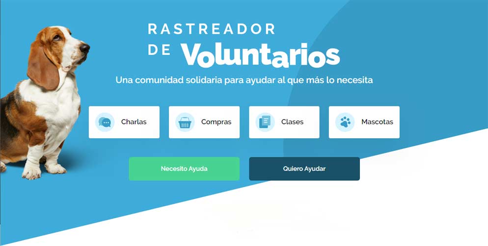 Rastreador de Voluntarios